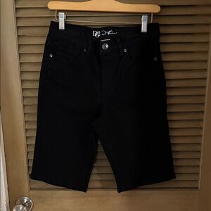 Black Denim DG2 Shorts